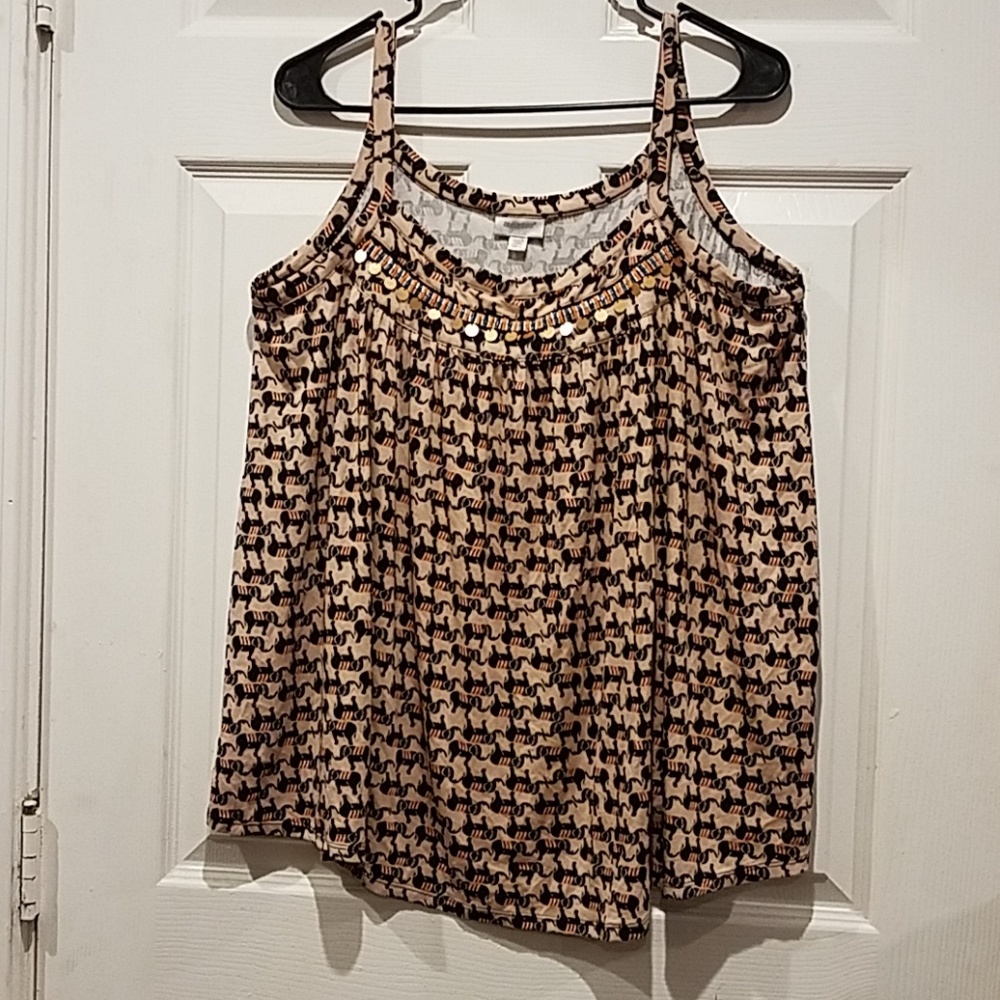 Avenue spaghetti strap shirt